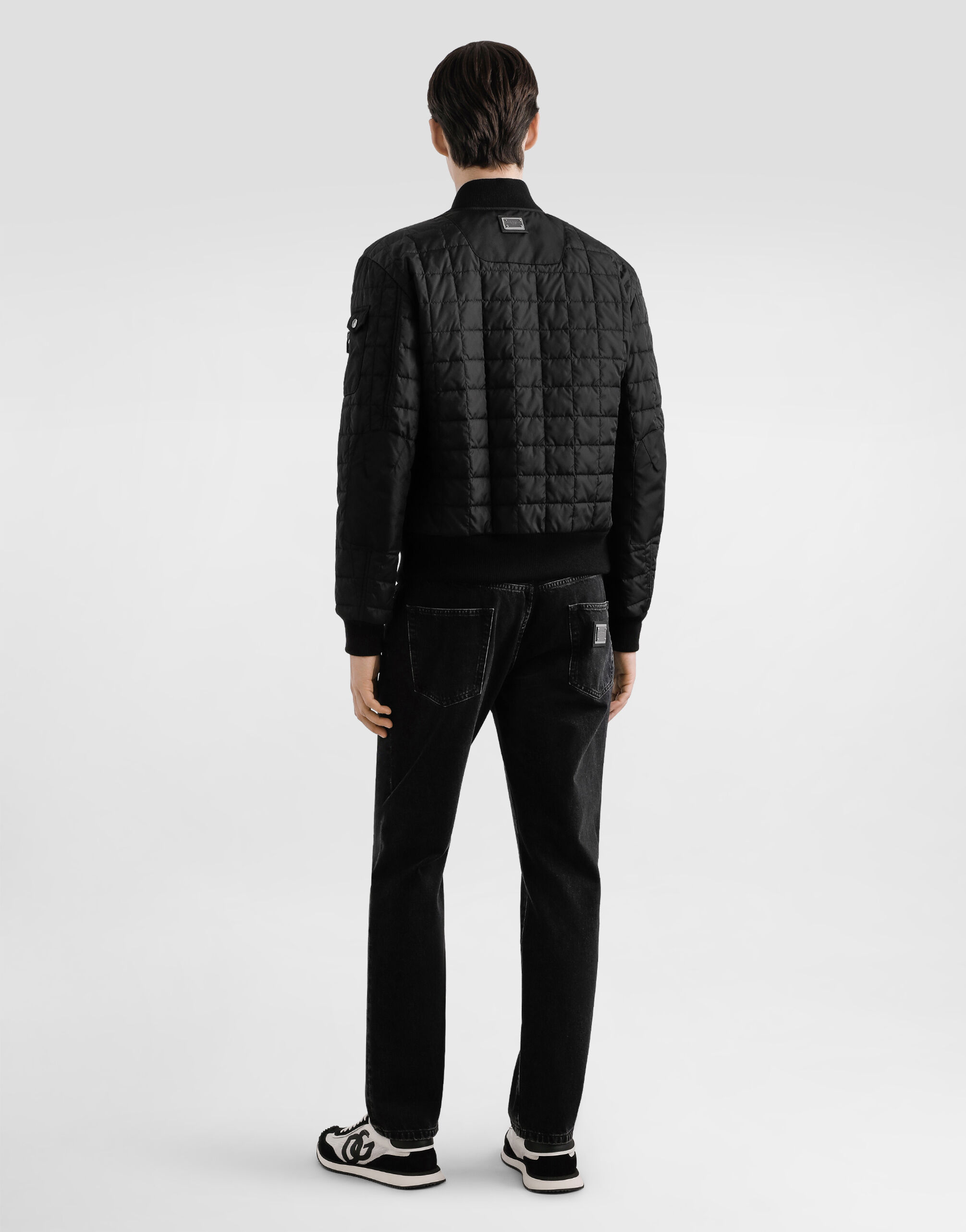 Blackのメンズ キルティング ジャケット | Dolce&Gabbana®