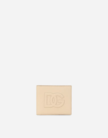 Dolce & Gabbana DG Logo bifold wallet Beige GH706ZGH200