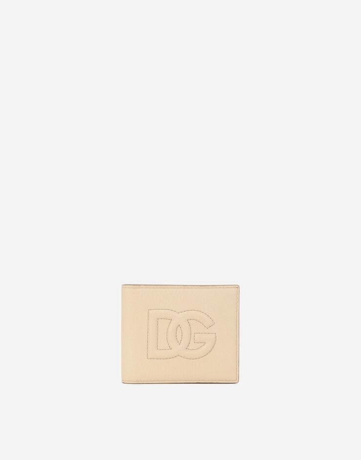 Dolce & Gabbana DG Logo bifold wallet Beige BP1321AT489