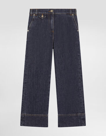 Dolce & Gabbana Denim palazzo trousers Multicolor L53P49LDD34