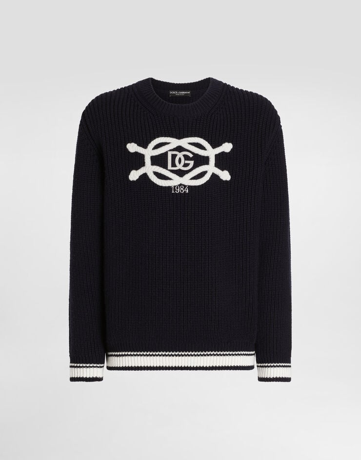 Dolce & Gabbana Virgin wool pullover Multicolor GXXCCZJDVNH
