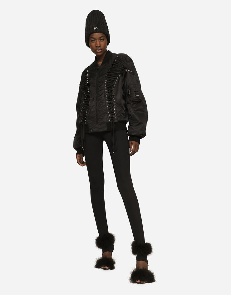 Dolce & Gabbana BOMBER Negro F9P23TFUMNQ