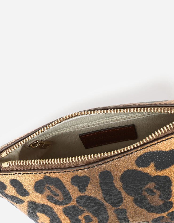 Dolce & Gabbana Leopard-print Crespo DG shoulder bag Multicolor BB7344AW384