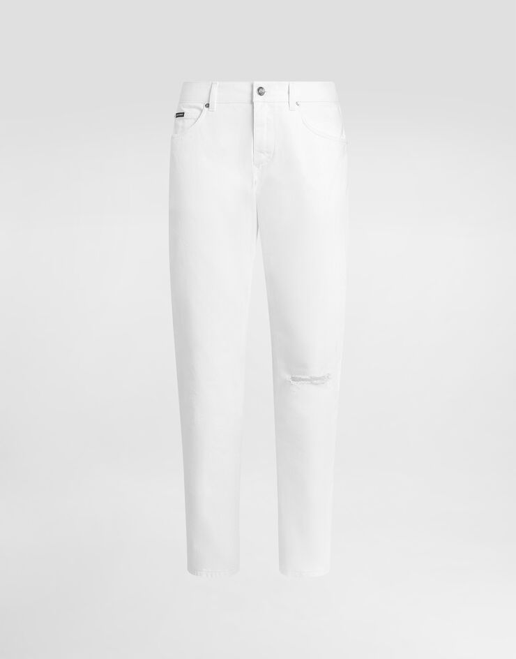 Dolce & Gabbana Denim trousers Multicolor GYJCCDG8PU2