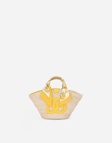 Dolce & Gabbana حقيبة تسوق كيندرا صغيرة أصفر BB2274AP026