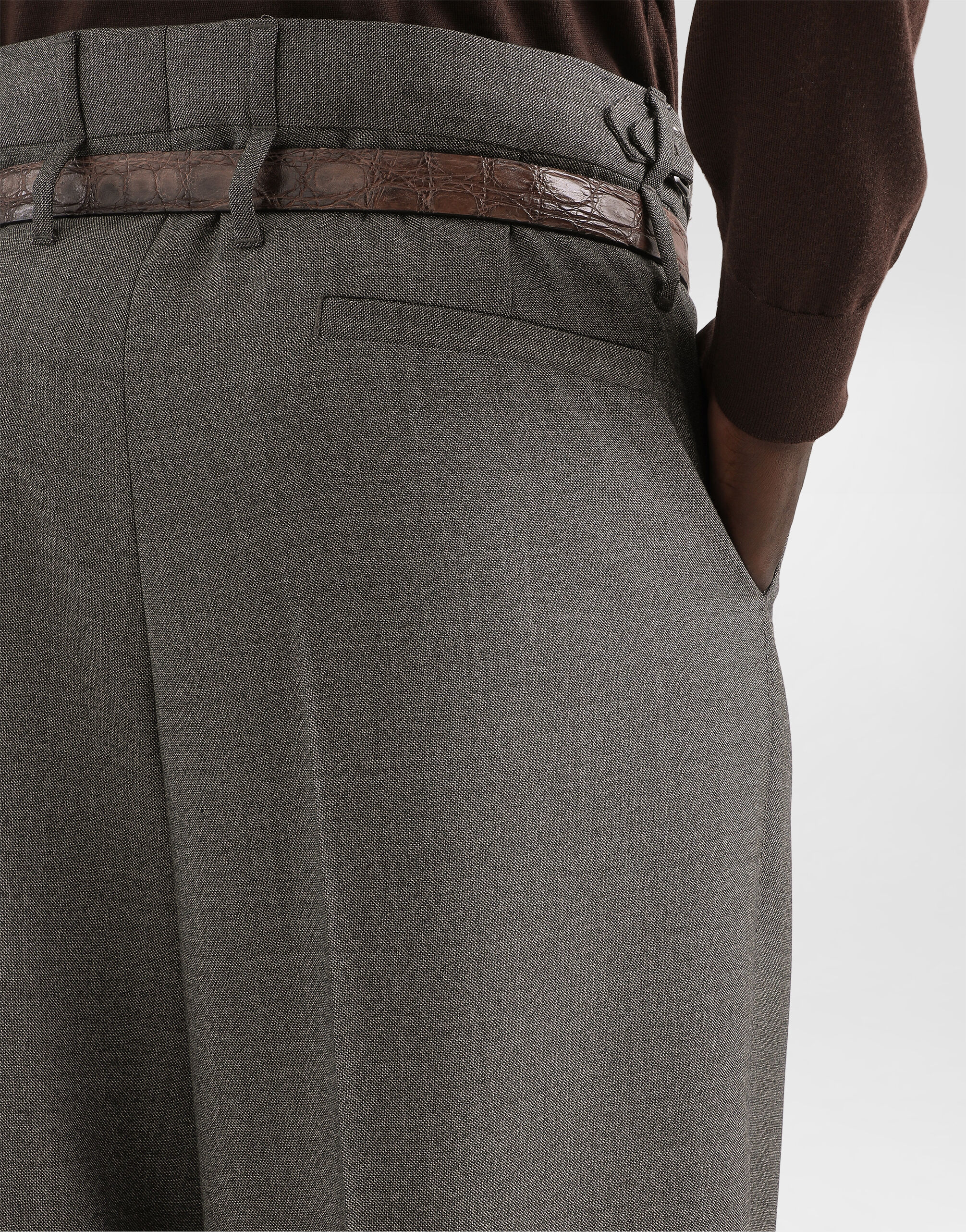 Virgin wool trousers - thumbnail 5