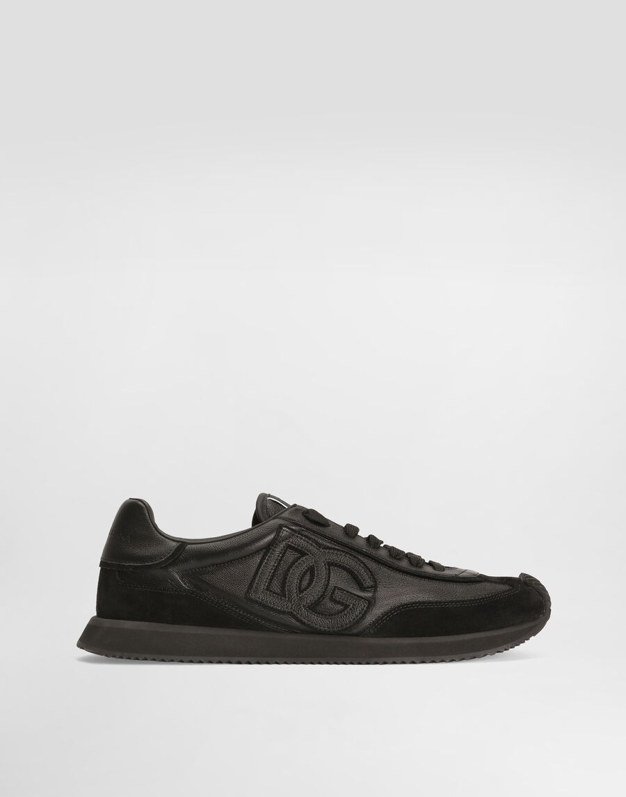 DG cushion calfskin sneaker