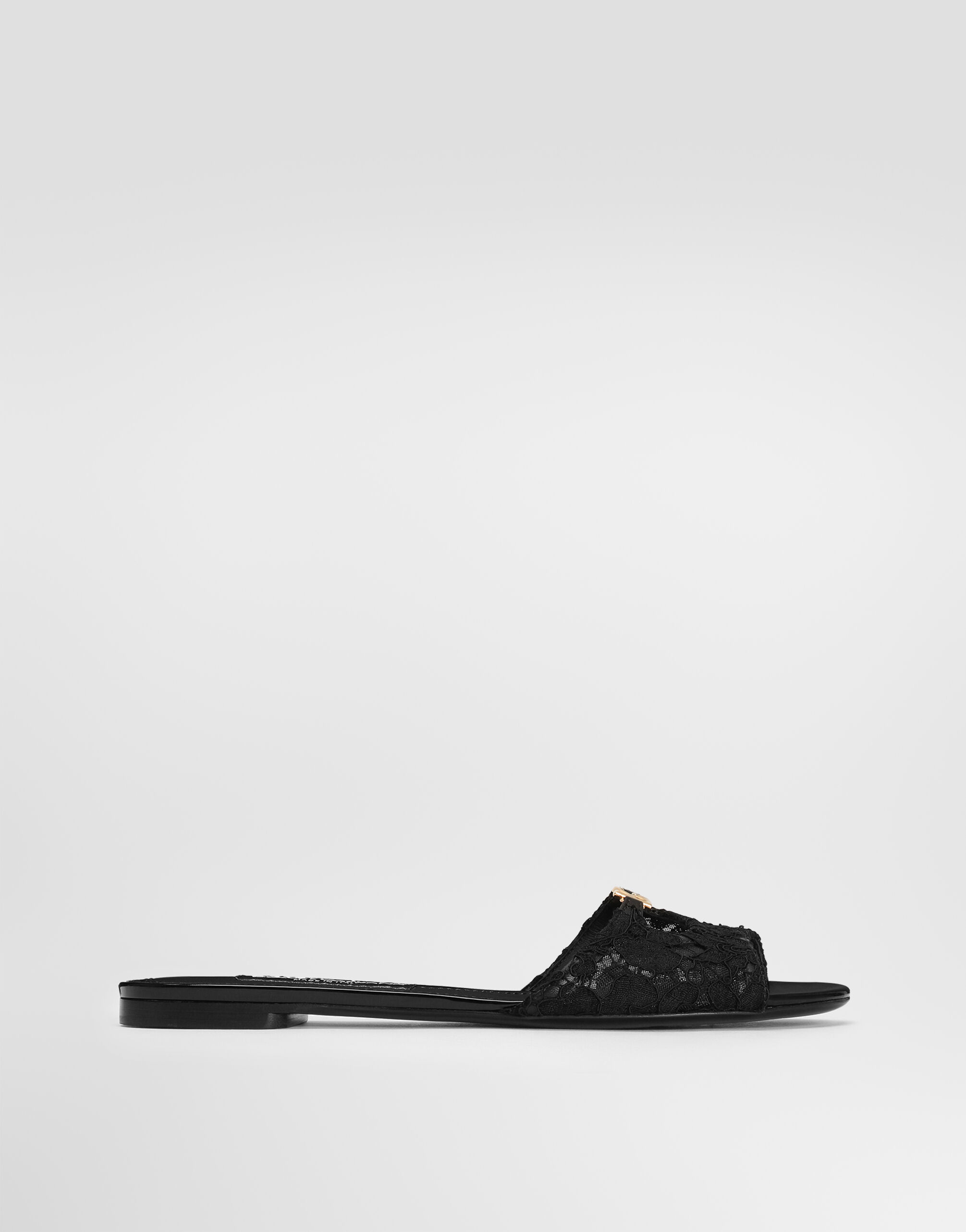 ブラックのウィメンズ CIABATTA FLAT | Dolce&Gabbana®