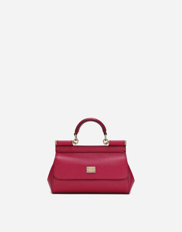 Dolce & Gabbana Bolso de mano Sicily pequeño Fucsia BB7116A1001