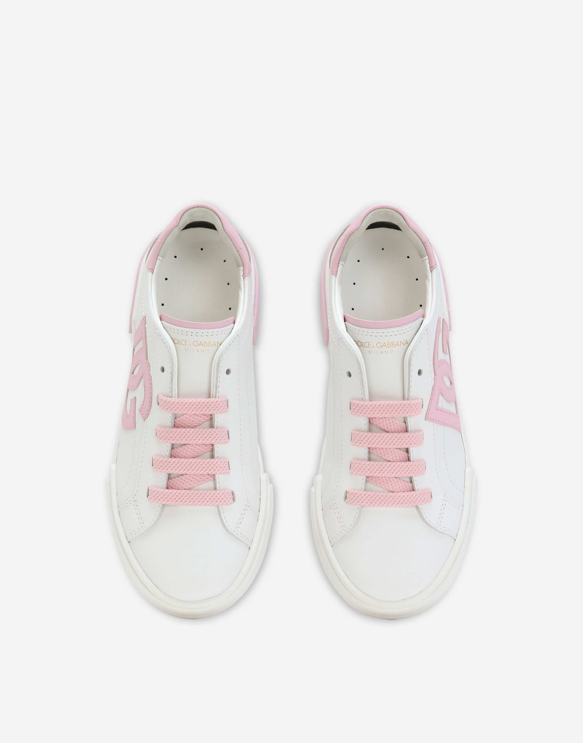 Dolce gabbana pink sneakers clearance