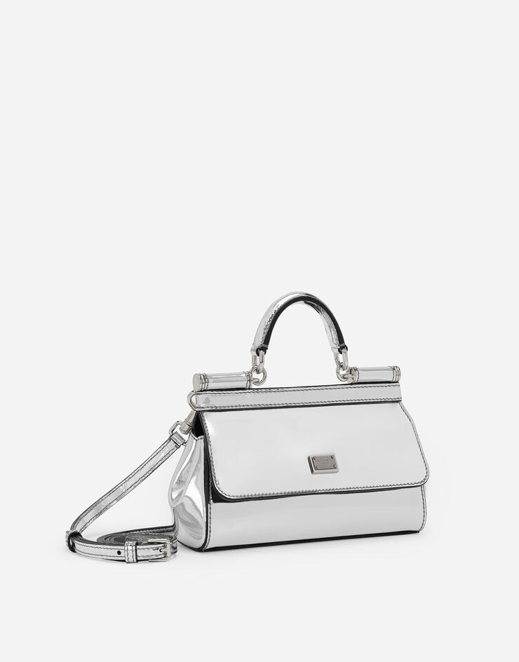 Dolce & Gabbana Sac à main Sicily petit format Argent BB7116AY828