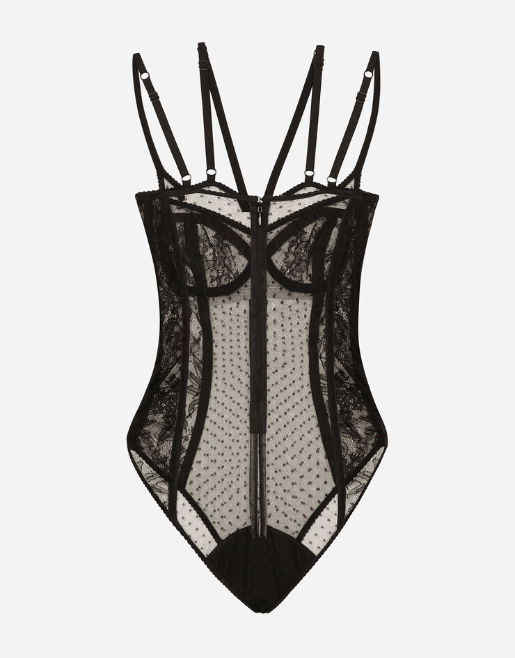 Dolce & Gabbana Body en dentelle Noir O9A26TONO24