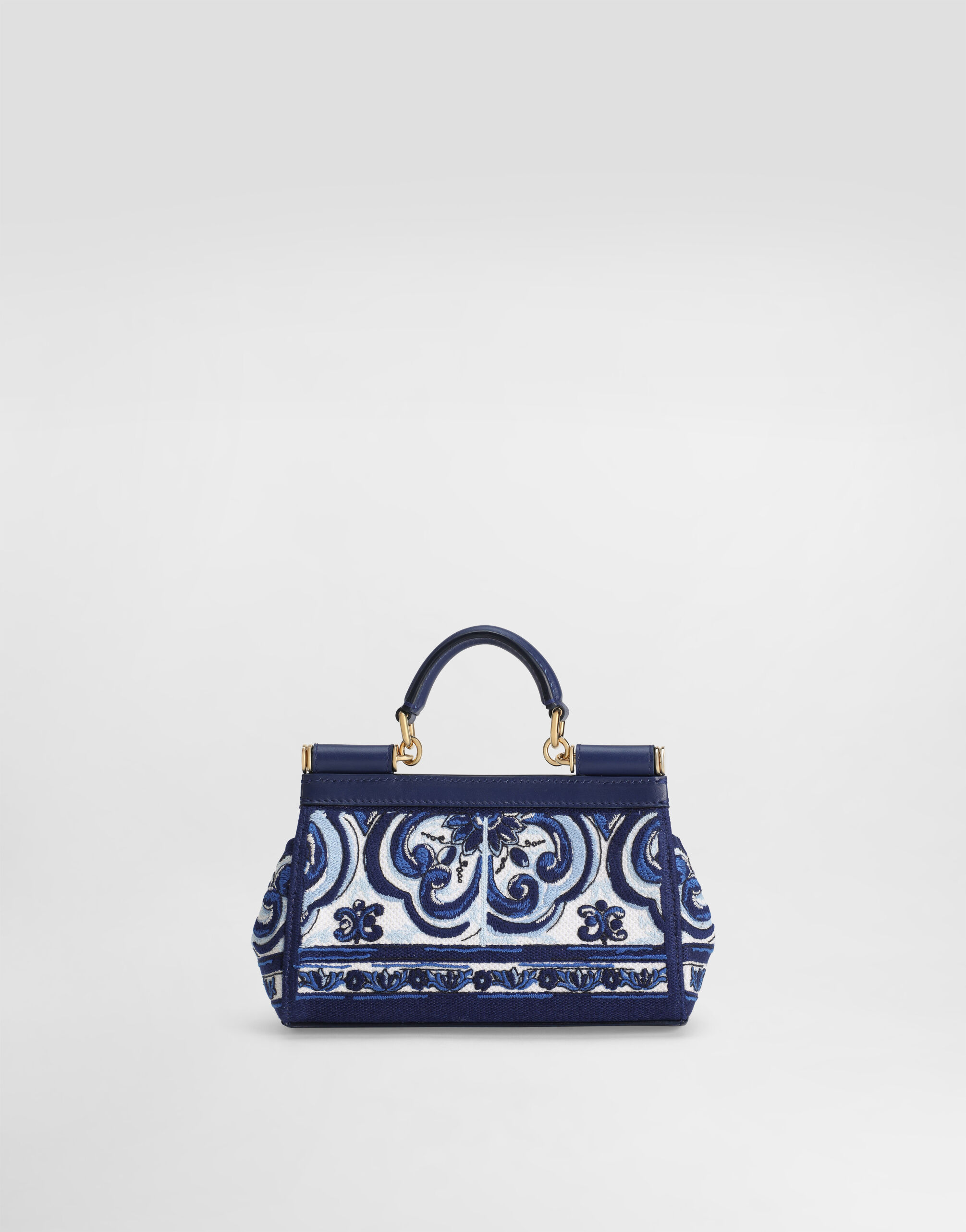 ◆完売前に◆【Dolce&Gabbana】SICILY マヨリカ スモール バッグ Small Sicily handbag with Majolica embroidery in Multicolor