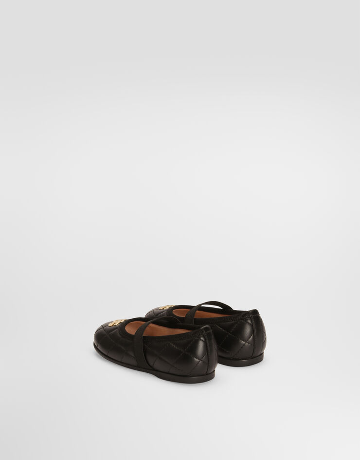 Dolce & Gabbana Nappa leather ballet flats Dolce & Gabbana Nappa leather ballet flats Black D20119A0988