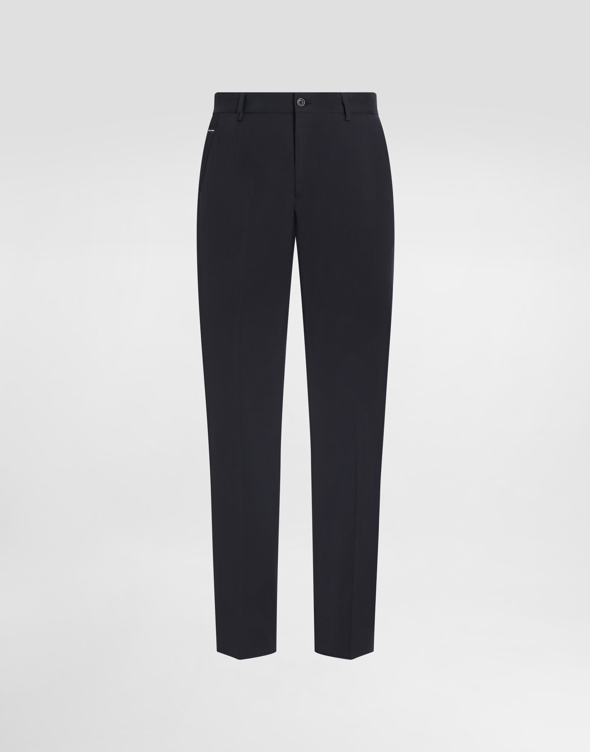 【希望者のみラッピング無料】 cotton Stretch pants Men for Blue in tag branded with パンツ