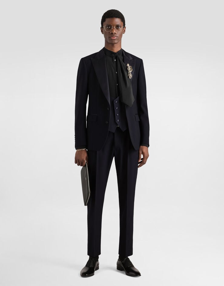 Dolce & Gabbana Single-breasted wool tuxedo sicilia light suit Dolce & Gabbana Single-breasted wool tuxedo sicilia light suit GK05ZTFUBG5