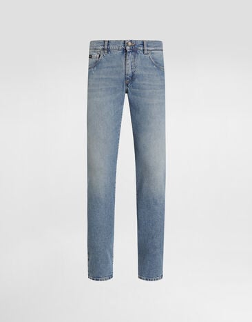 Dolce & Gabbana Hose aus Denim Multicolor GY07LDG8OJ4