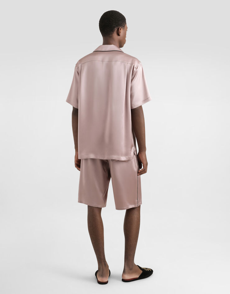Dolce & Gabbana Silk shorts Lilac GV5MAZFU1AU