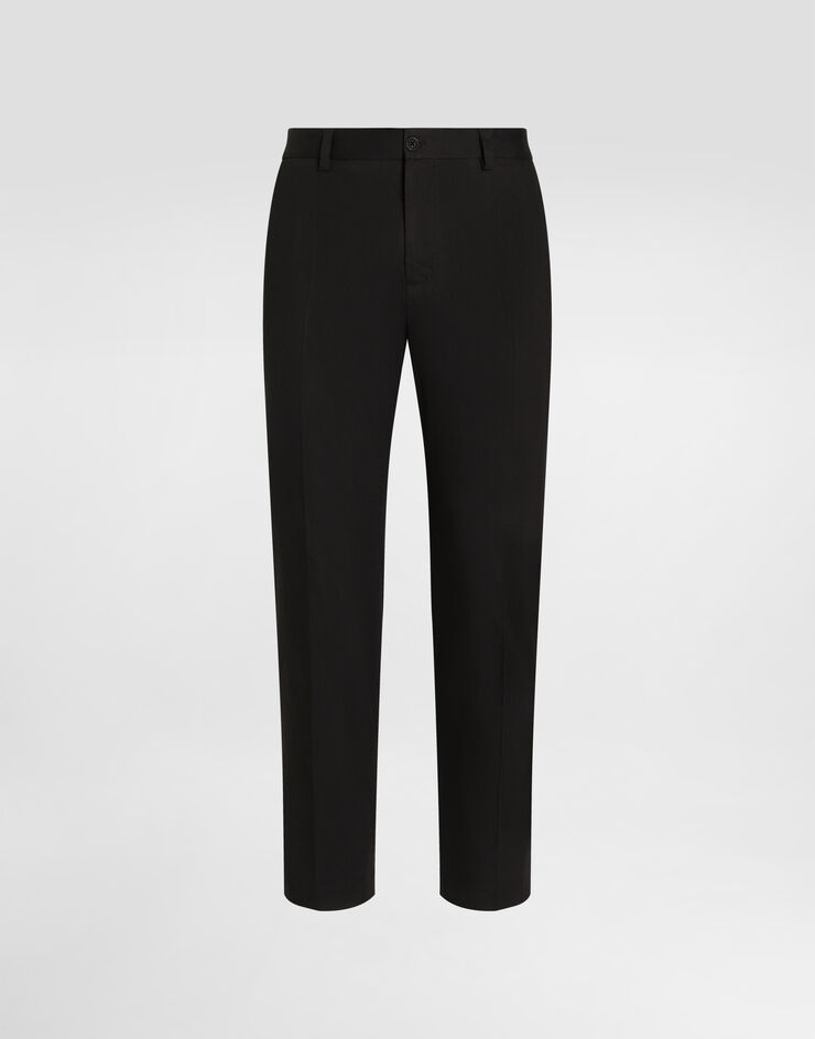 Dolce & Gabbana 长裤 棉质华达呢 Black GW13EZGK385