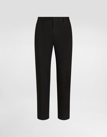 Dolce & Gabbana 长裤 棉质华达呢 Dolce & Gabbana 长裤 棉质华达呢 Black GW13EZGK385