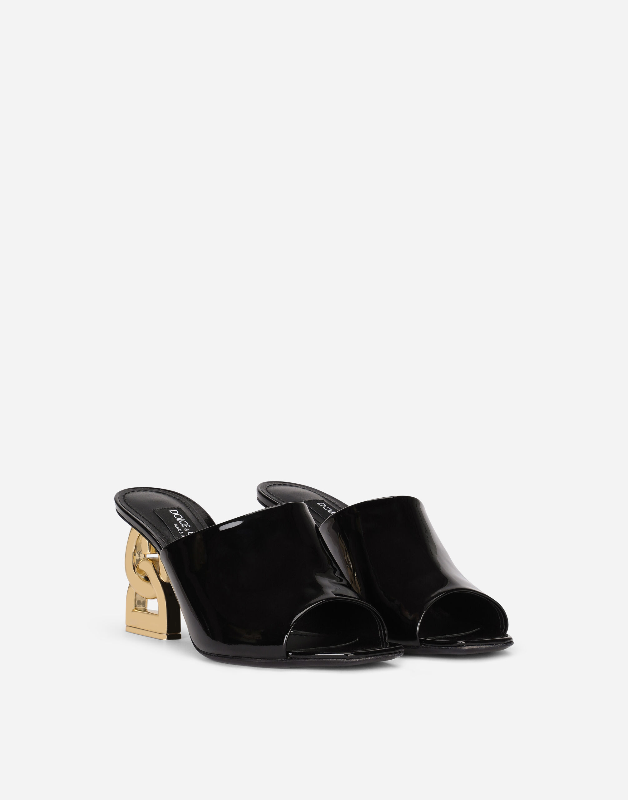CIABATTA TACCO in Black for Women | Dolce&Gabbana®