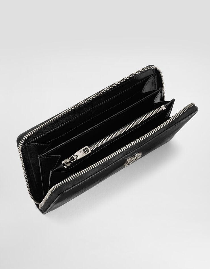 Dolce & Gabbana Tempesta calfskin wallet Black BP1672AU994