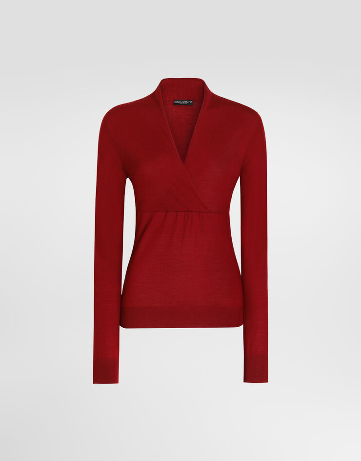 Dolce & Gabbana Cashmere pullover Dolce & Gabbana Cashmere pullover Bordeaux FXW99TJDVMY