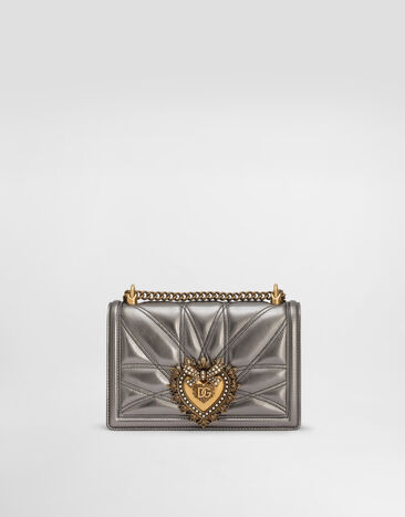 Dolce & Gabbana Bolso de hombro Devotion mediano Plateado BB7158AD776