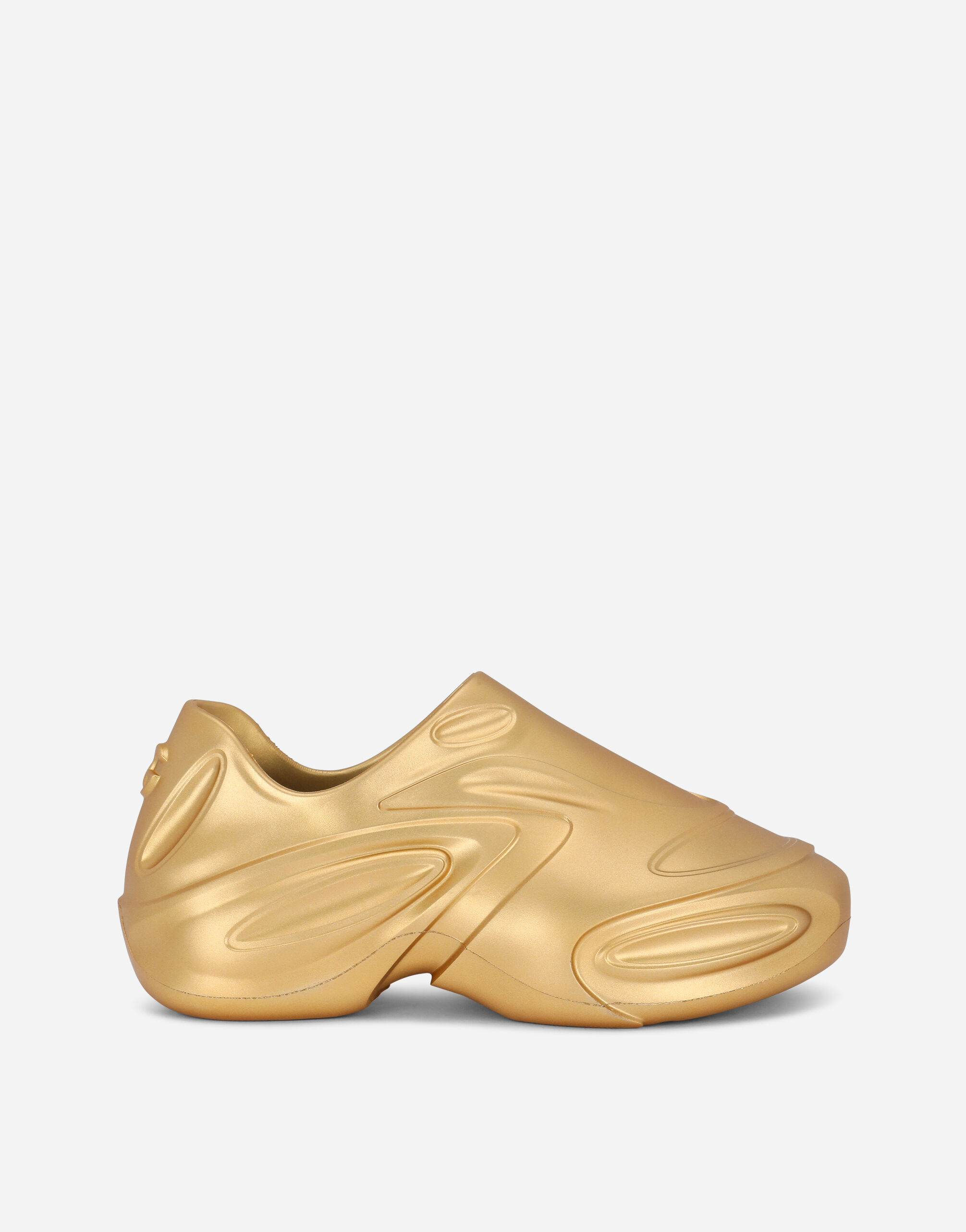 Dolce gabbana gold sneakers discount