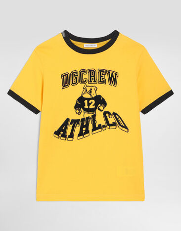 Dolce & Gabbana Jersey t-shirt Yellow L4JTJDG7P9J