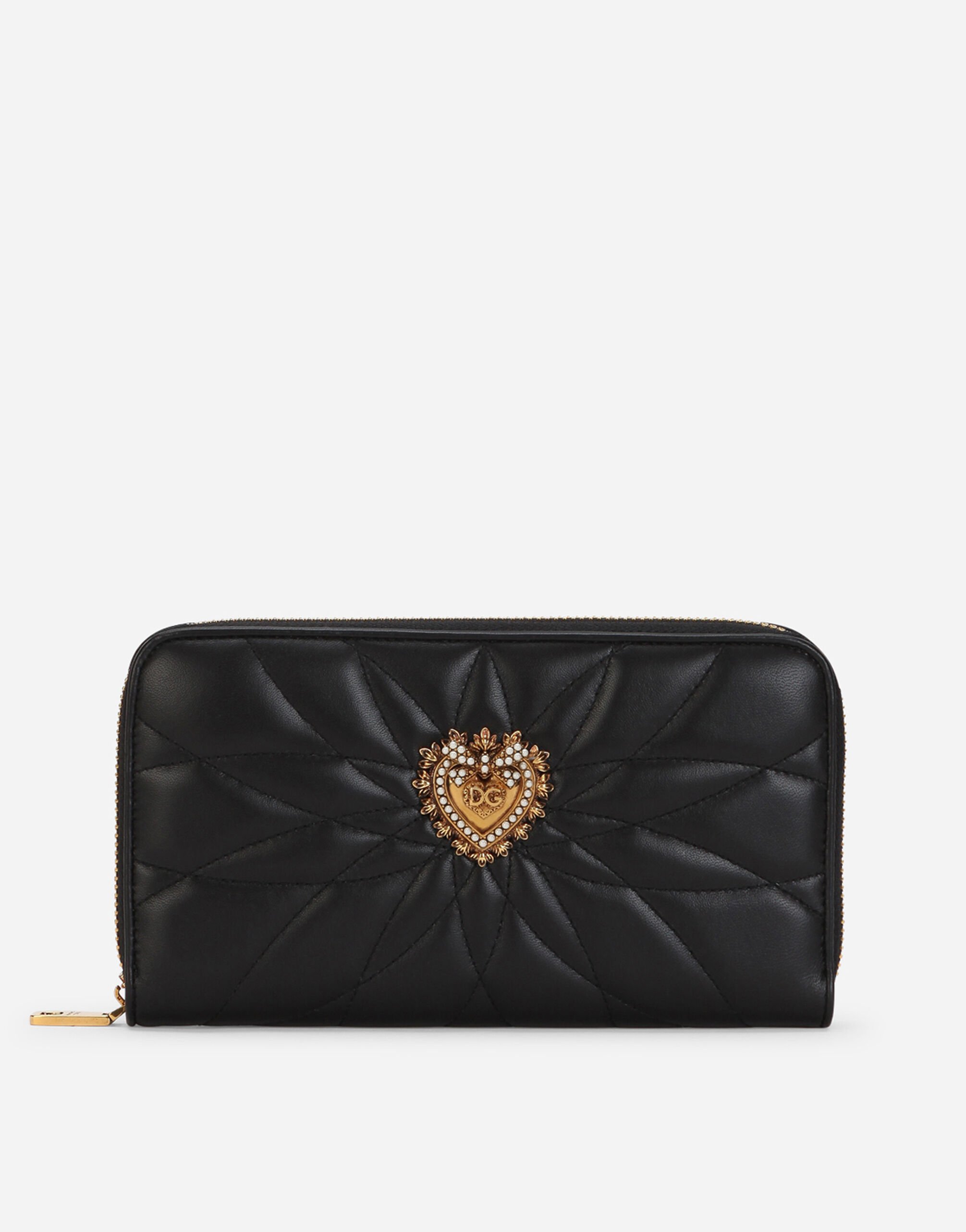 Dolce & Gabbana Zip-around Devotion wallet Gold BB7287AY828