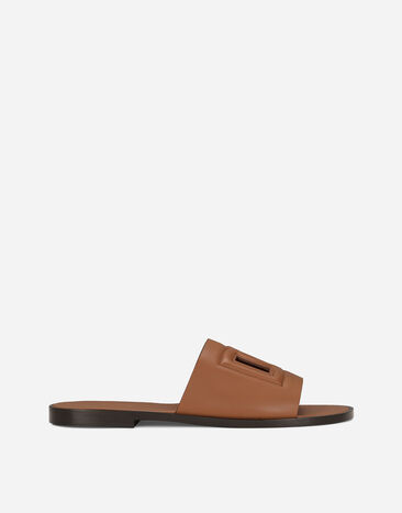 Dolce & Gabbana Calfskin sliders Print A80465A6A87