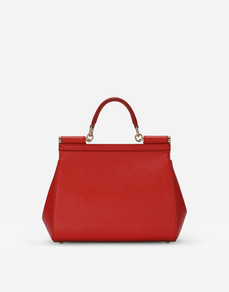 Dolce & Gabbana Henkeltasche Sicily groß Rot BB6002B1001