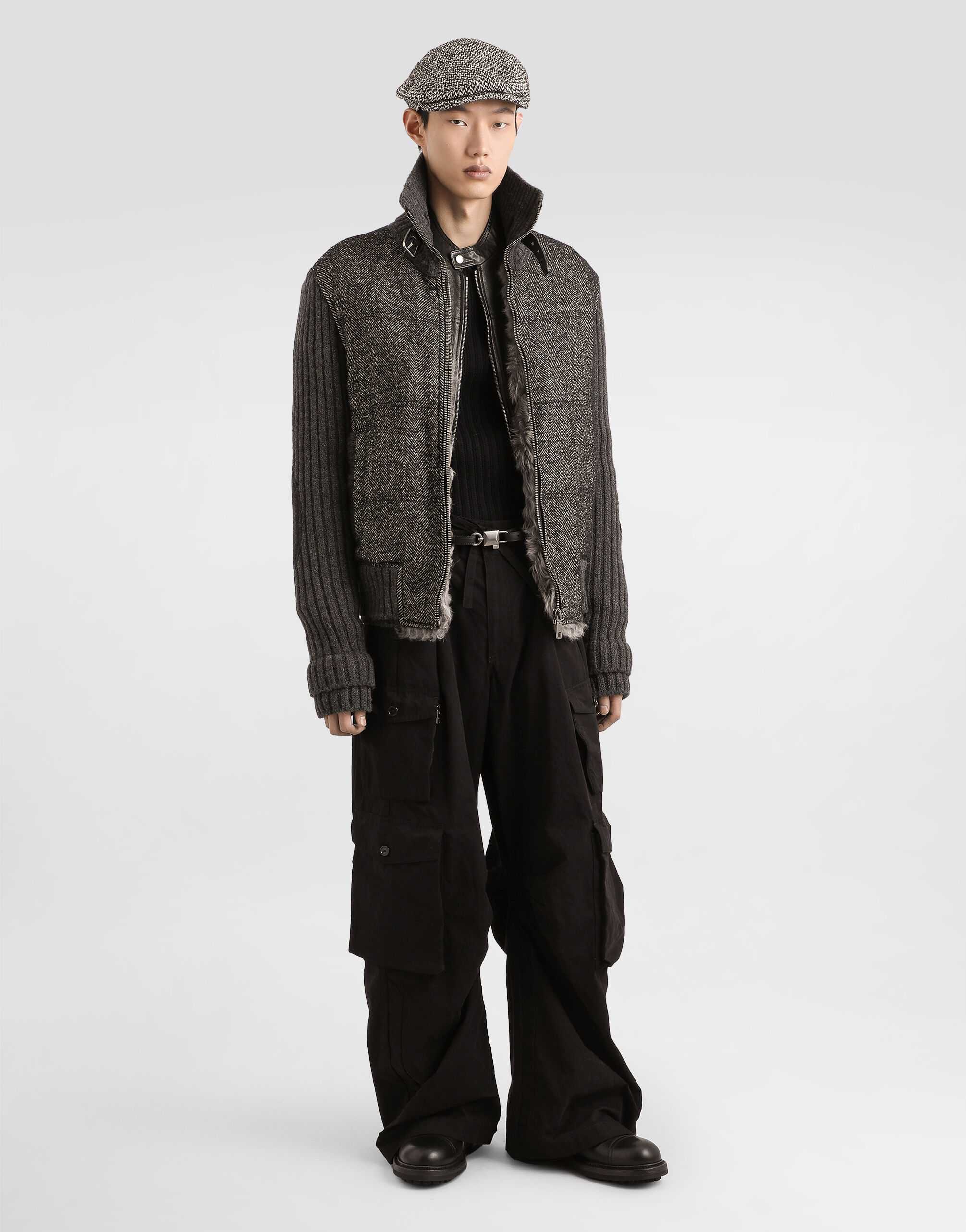 Wool pullover in Black for Men | Dolce&Gabbana® US