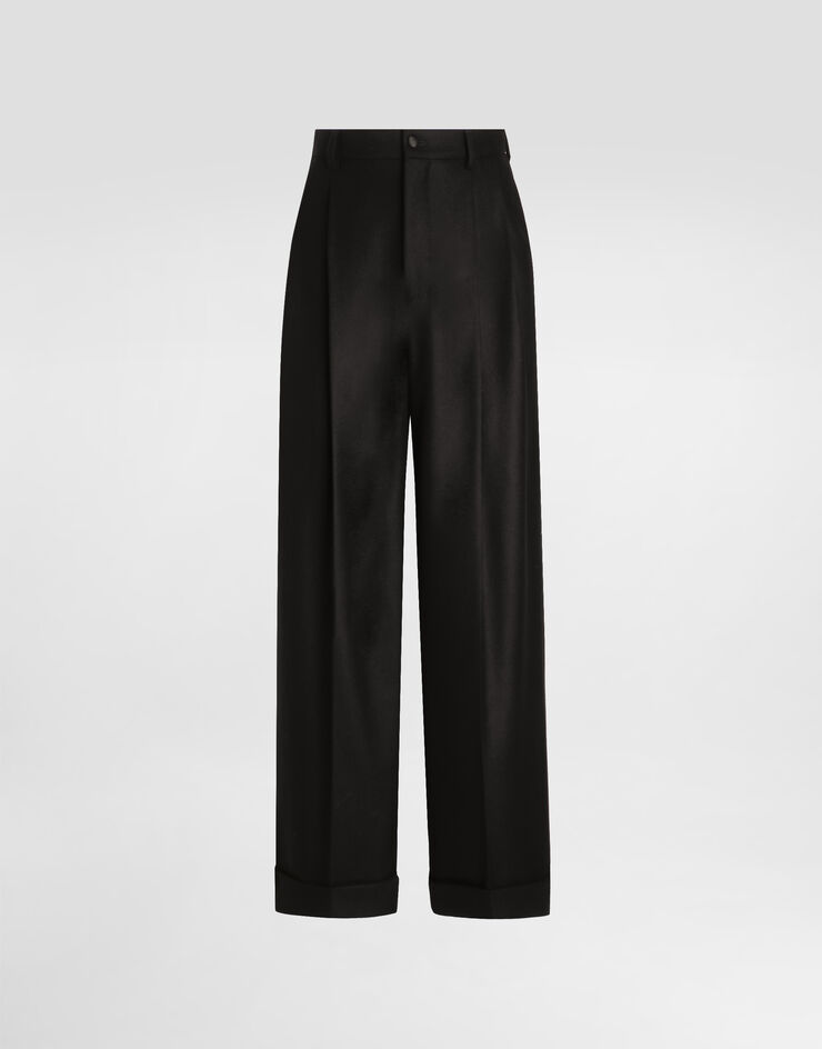 Dolce & Gabbana Wool trousers Black GP168THU2A8