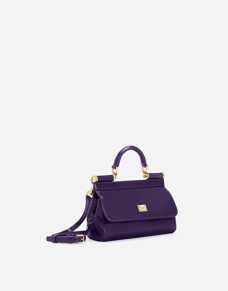 Dolce & Gabbana Henkeltasche Sicily klein Violett BB7116A1471