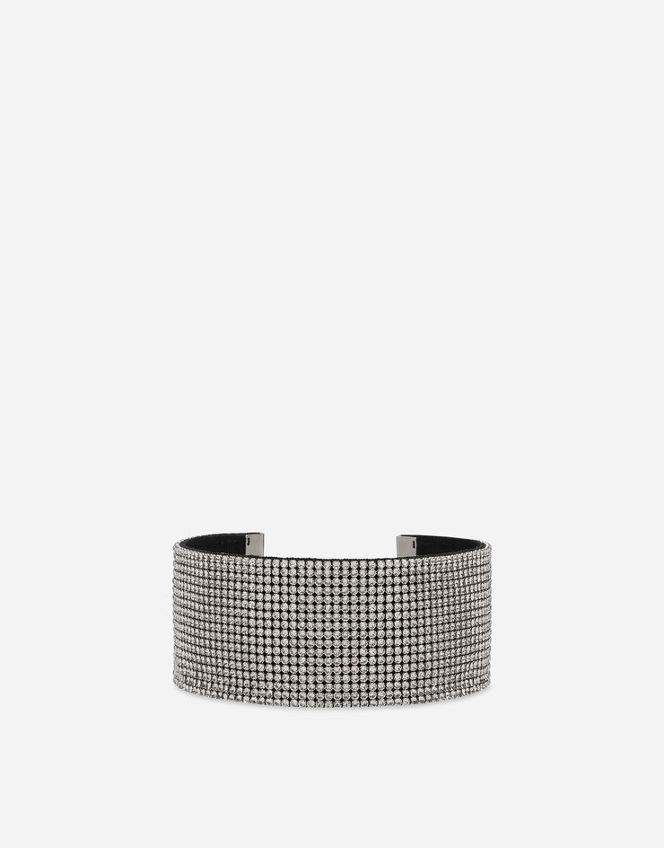 Dolce & Gabbana 网布水晶项圈式项链 水晶 WNO4X2W1111