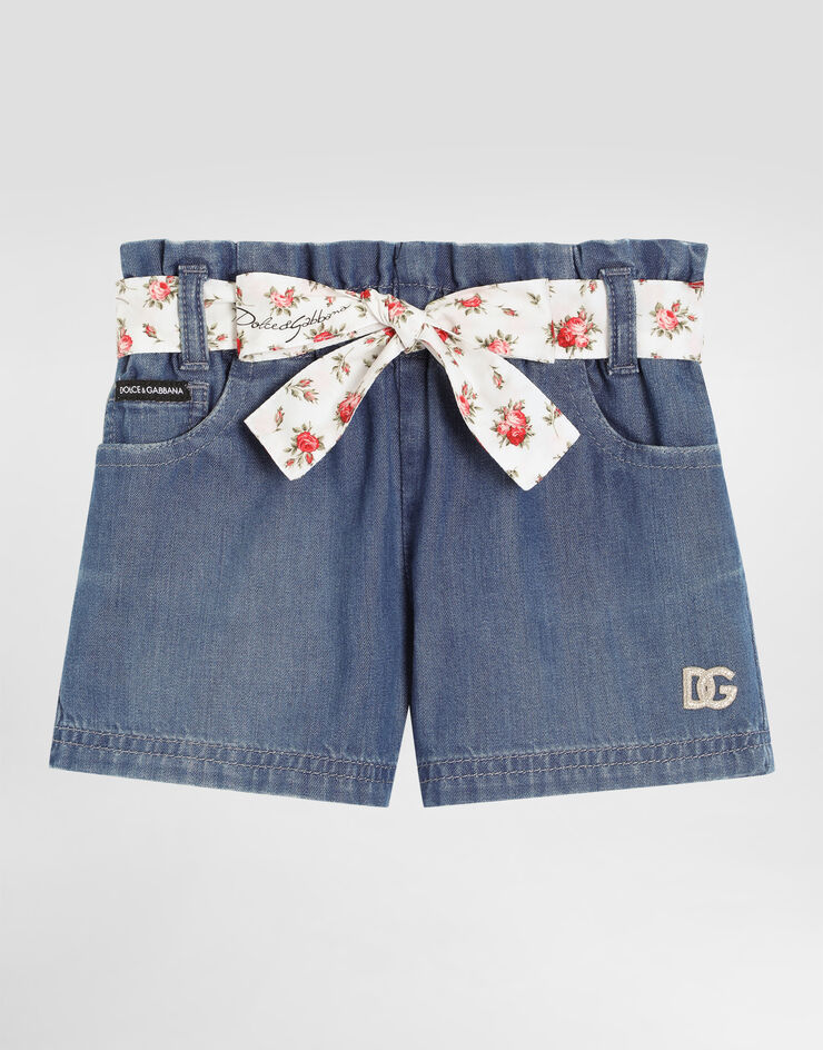 Dolce & Gabbana Chambray shorts Dolce & Gabbana Chambray shorts Multicolor L23Q32LDD73
