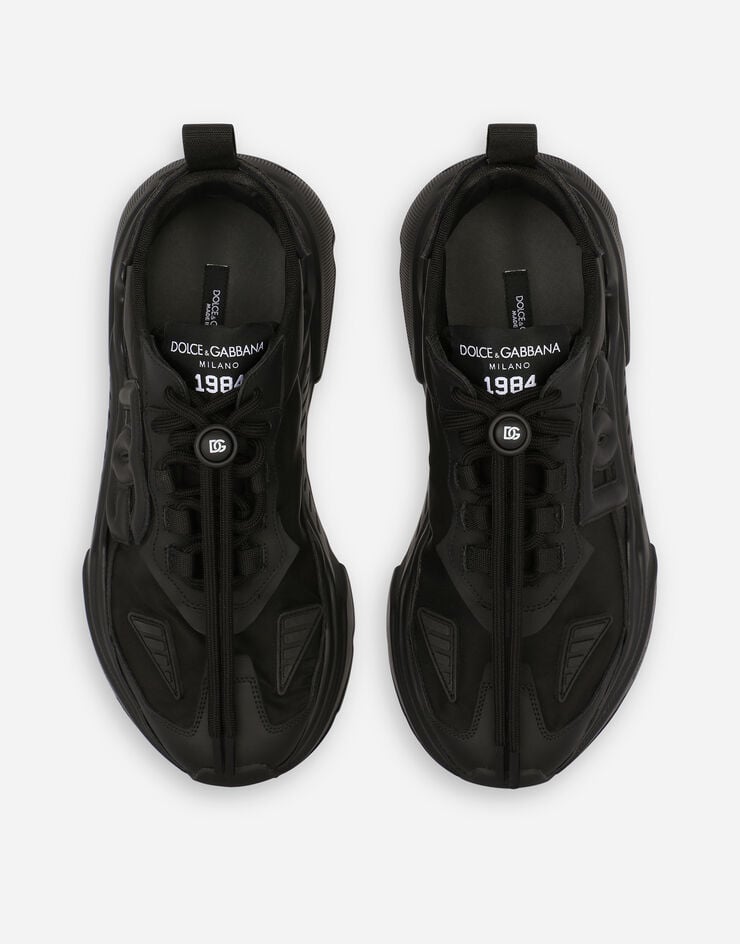Dolce&Gabbana Sneakers Daymaster en matières mélangées Noir CK1908AG085