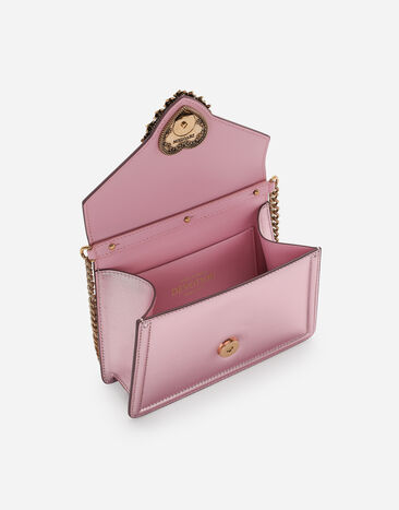 Dolce & Gabbana Devotion 小号顶部手柄手袋 粉红 BB6711A1016