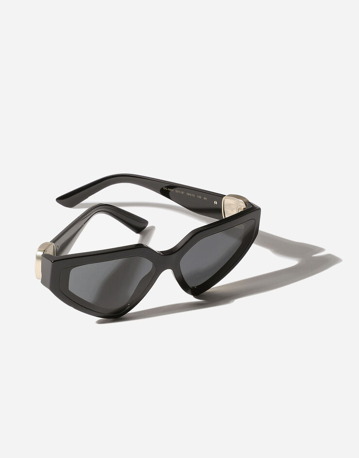 Dolce & Gabbana Sonnenbrille DG Precious Perlmuttblau VG446AVP187