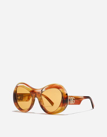 Dolce & Gabbana Re-Edition Sunglasses Yellow havana VG4550VP085