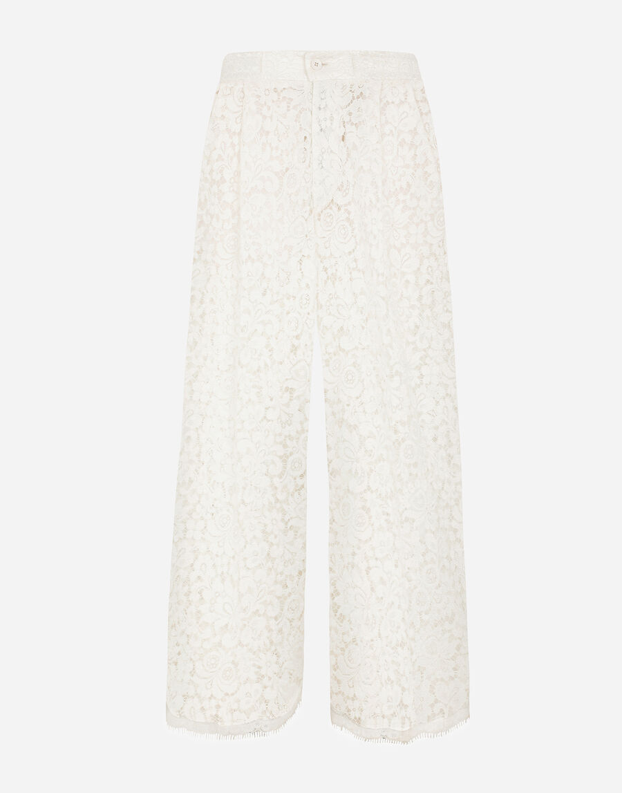 Tailored lace pants