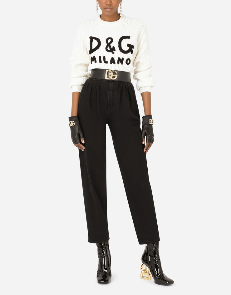 Dolce & Gabbana STIVALETTO Black CT0805AQ132