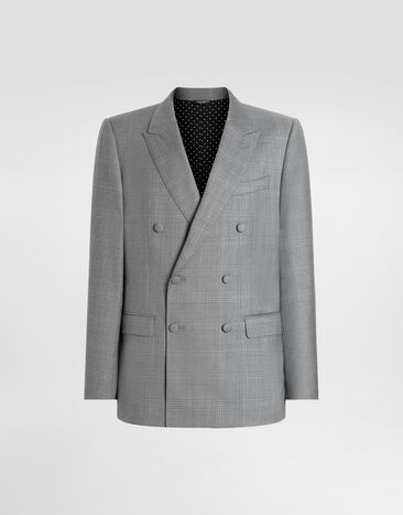 Dolce & Gabbana Double-breasted new martini glen plaid jacket Multicolor G2VZ9TFQ2OZ