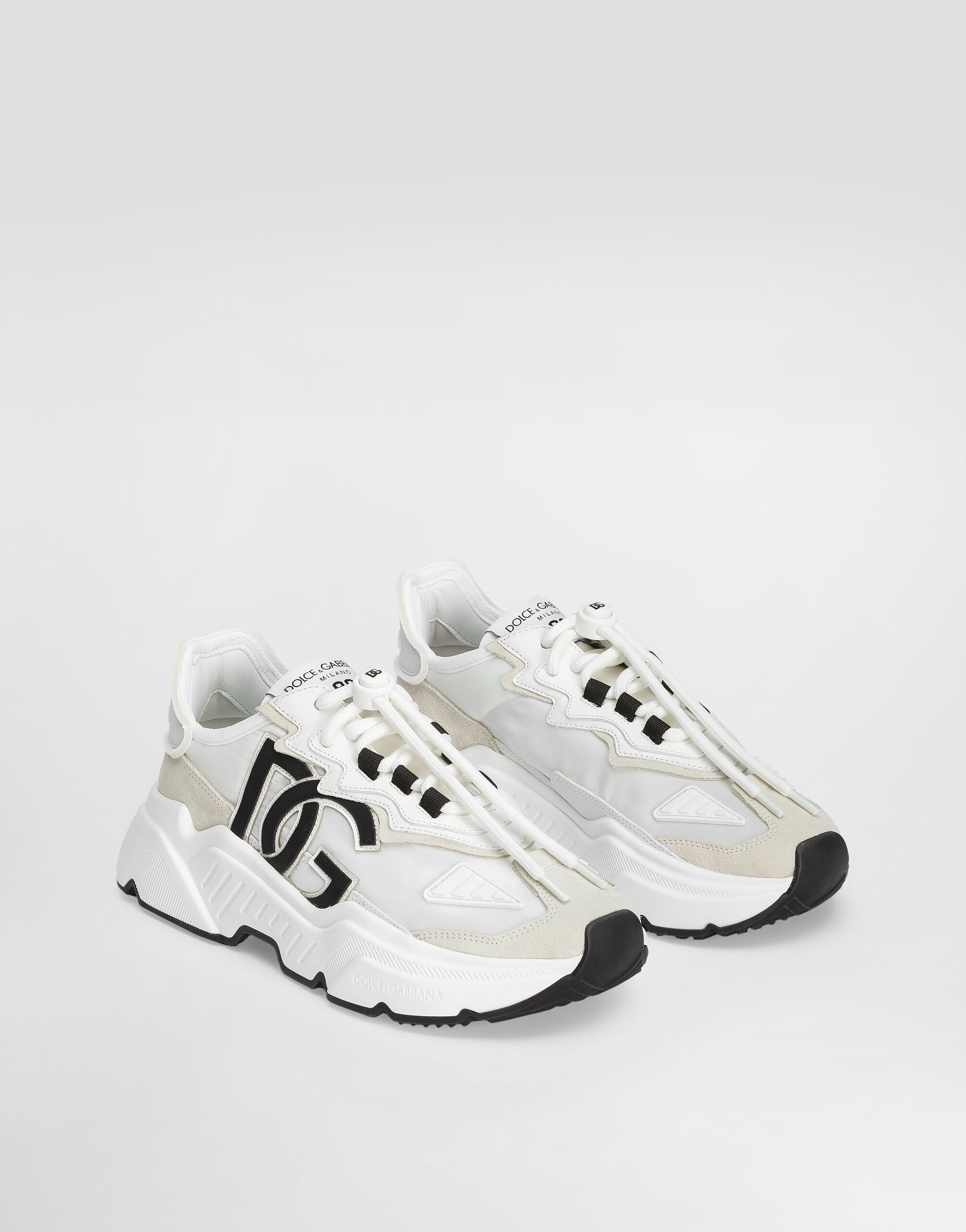 スニーカー Dolce & Gabbana Dolce & Gabbana Sneakers White Mixed-material Daymaster sneakers in White for Women