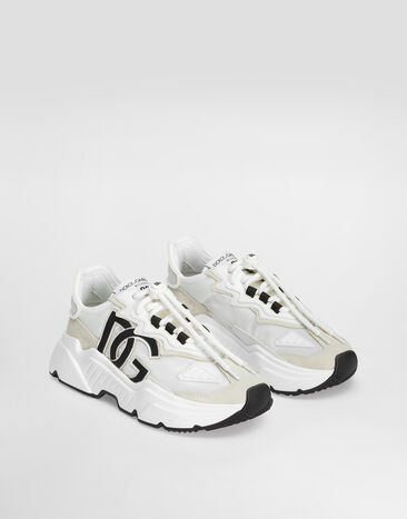 Dolce & Gabbana Mixed-material Daymaster sneakers White CK1908AQ040