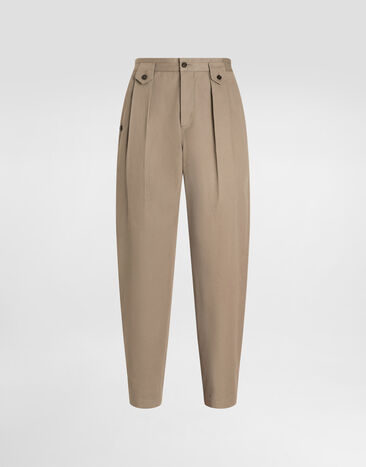 Dolce & Gabbana Cotton twill trousers  GP13XTFU6VR