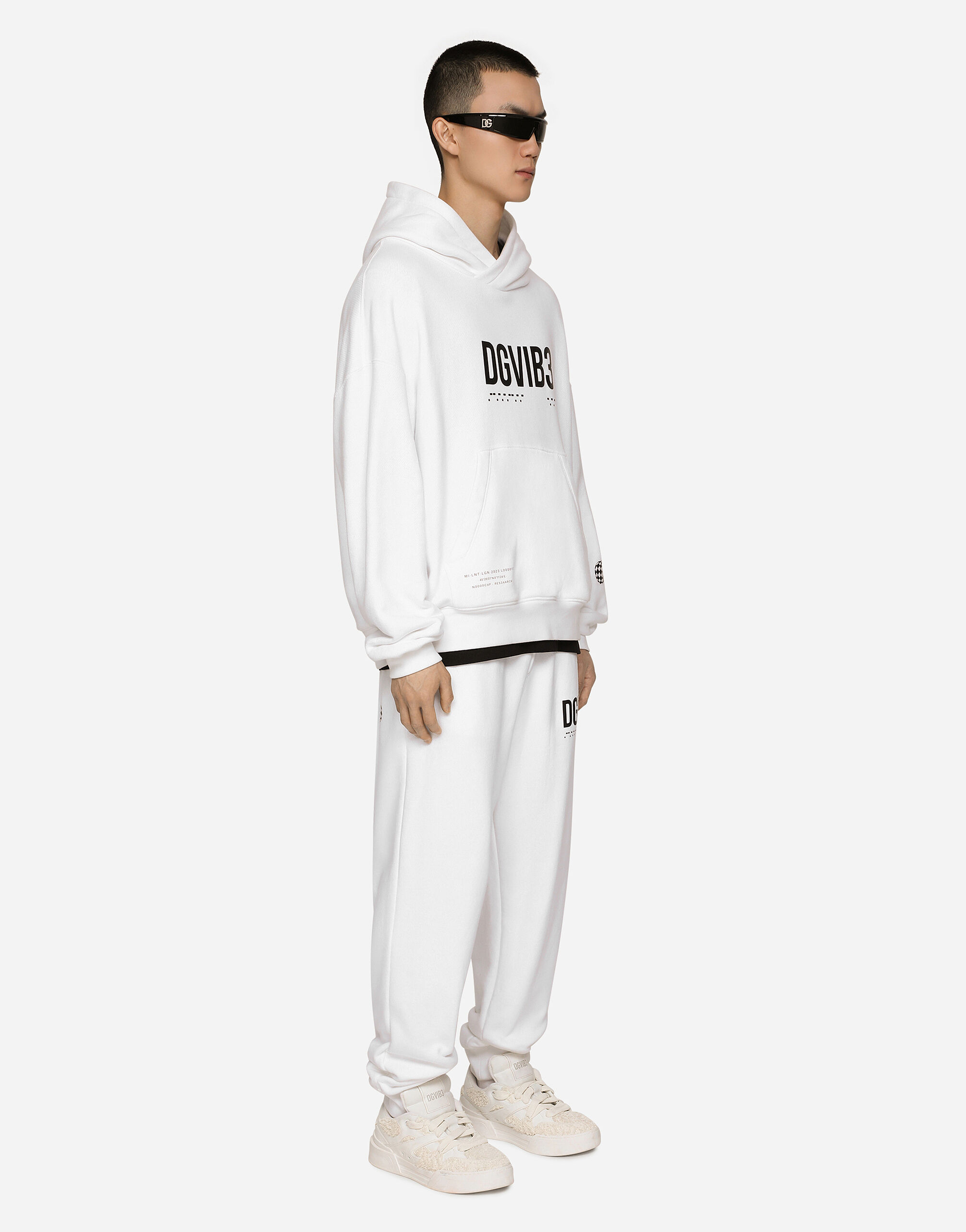 Dolce gabbana on sale white hoodie