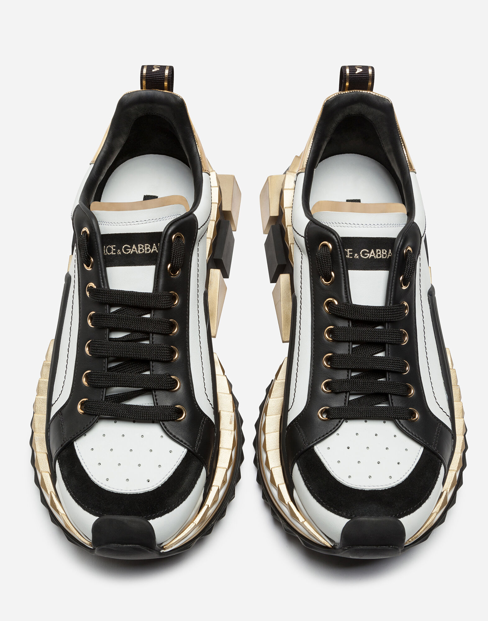 Dolce and gabbana super king multi colored sneakers on sale